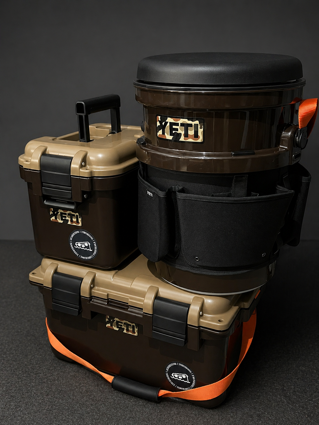 YETI BUCKET/GO BOXES